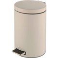 Global Equipment Global Industrial„¢ 3-1/2 Gallon Step On Trash Can - White FERT-901-12L-Z-WH